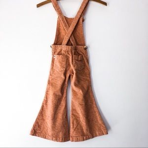 Harlow Jade | Corduroy Bell Bottom Overalls Size 4T